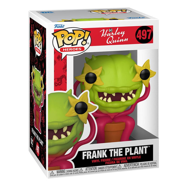 Frank the Plant DC Comic Harley Quinn Animated Series Funko POP! Heroes Vinyl Figure