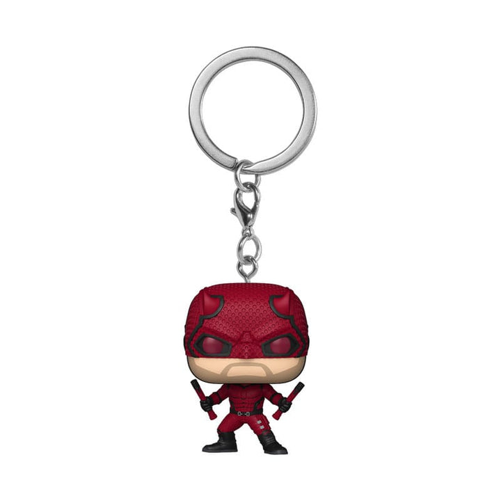 Funko Daredevil Daredevil Born Again POP Vinyl Keychain Display Box of 12 4 cm