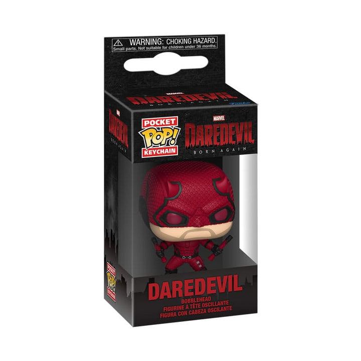 Funko Daredevil Daredevil Born Again POP Vinyl Keychain Display Box of 12 4 cm
