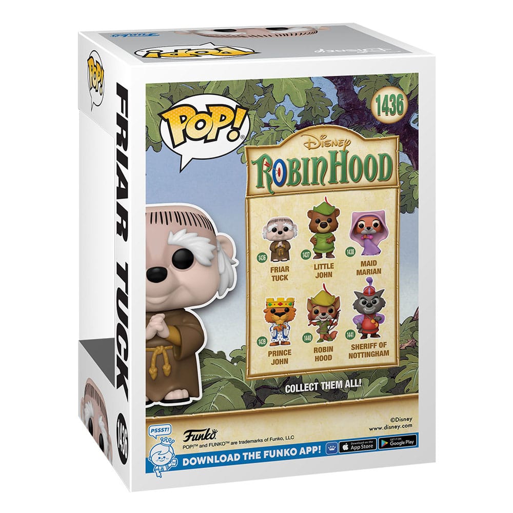 Friar Tuck Disney Robin Hood Funko POP! Vinyl Figure
