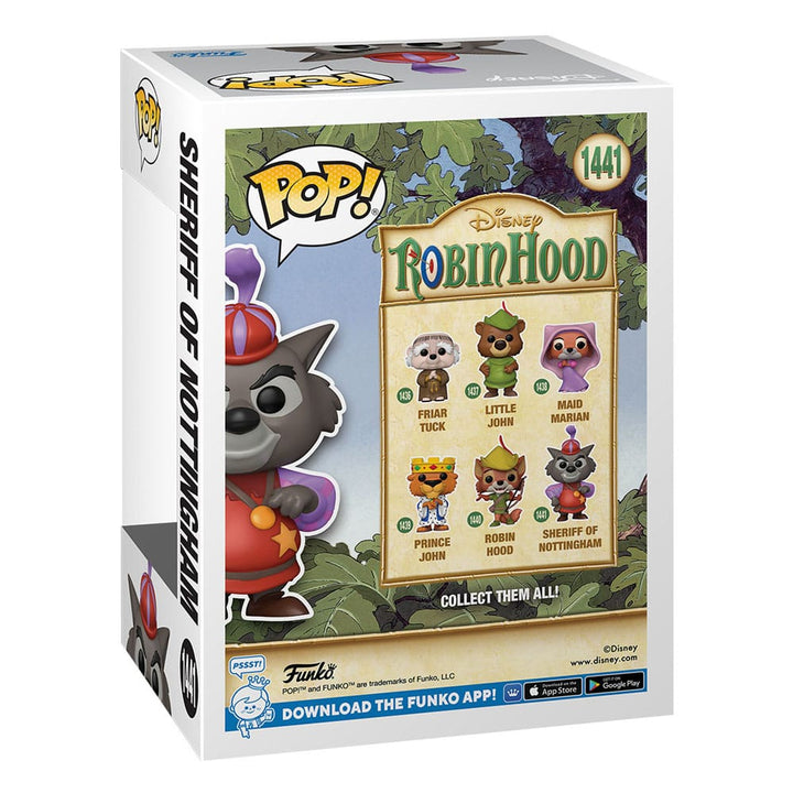 Sheriff of Nottingham Disney Robin Hood Funko POP! Vinyl Figure