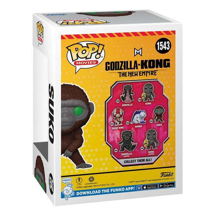 Suko Godzilla x Kong The New Empire Funko POP! Movies Vinyl Figure