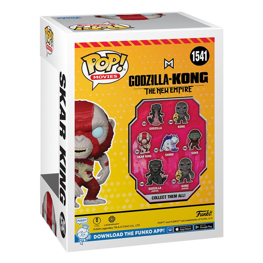 Skar King Godzilla x Kong The New Empire Funko POP! Movies Vinyl Figure