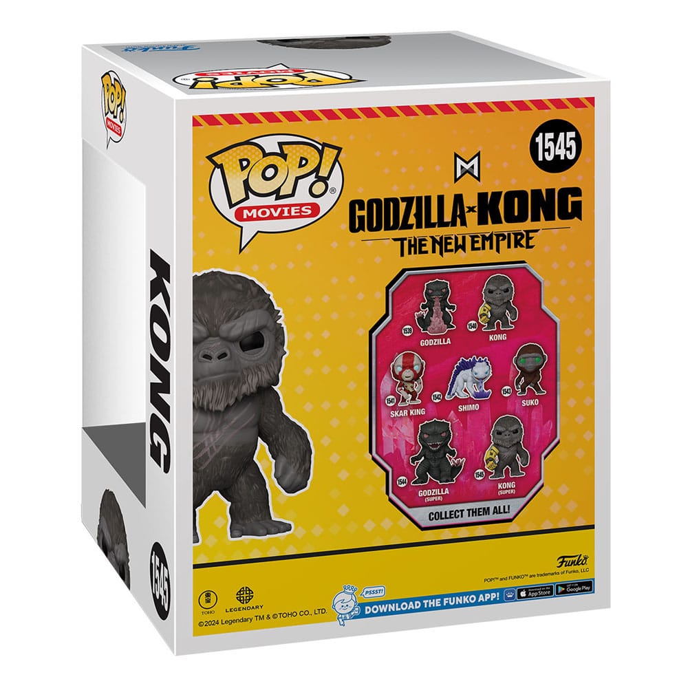 Kong Godzilla x Kong The New Empire Oversized Funko POP! Vinyl Figure