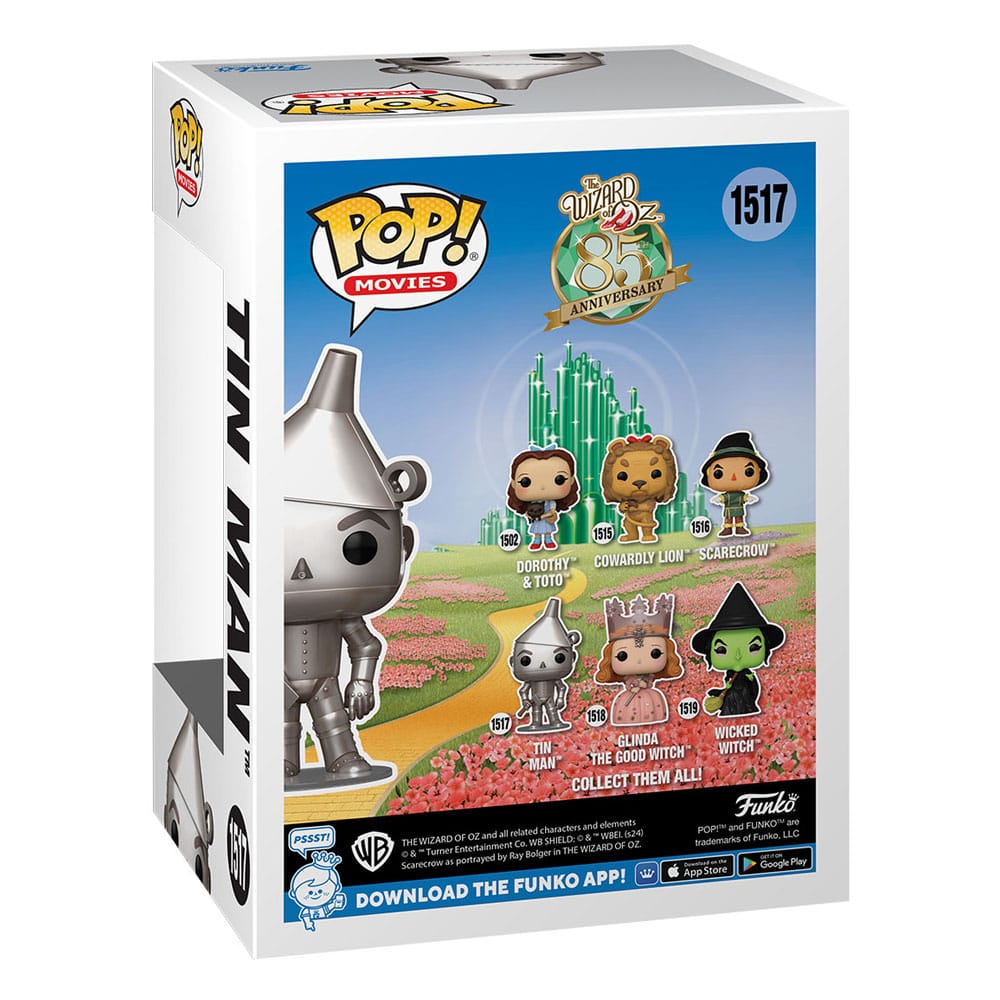 The Tin Man The Wizard of Oz Funko POP! Movies Vinyl Figure