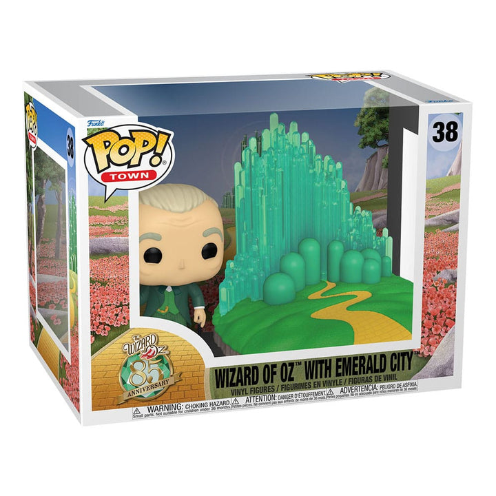 Emerald City with Wizard from The Wizard of Oz Friar Tuck POP! Town Vinyl Figure