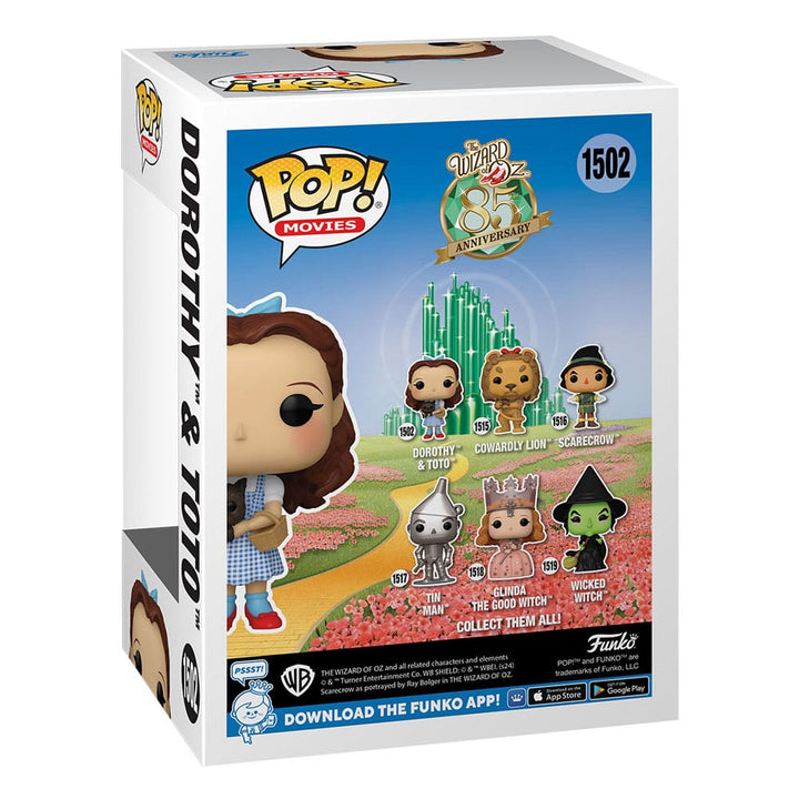 Dorothy with Toto The Wizard of Oz POP and Buddy Funko POP! Movies Vinyl Figure