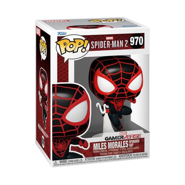 Miles Morales Spider Man 2 Funko POP! Games Vinyl Figure