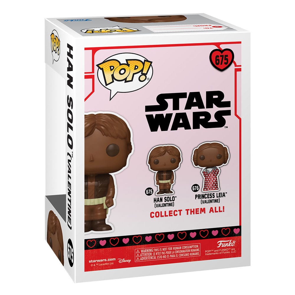 Han Solo (Val Choc) Star Wars Valentines Funko POP! Vinyl Figure