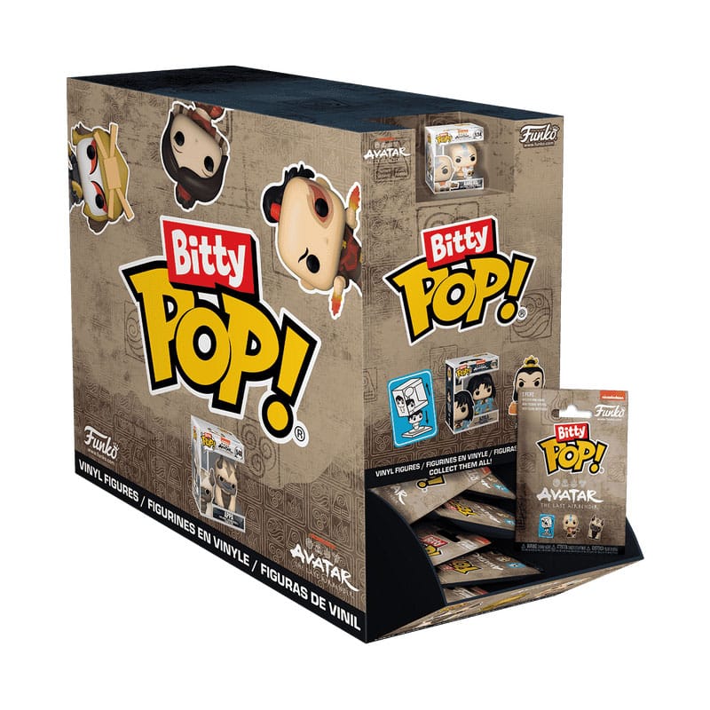 Funko Avatar The Last Airbender Bitty POP Vinyl Figure Display 32 Pack 2,5 cm
