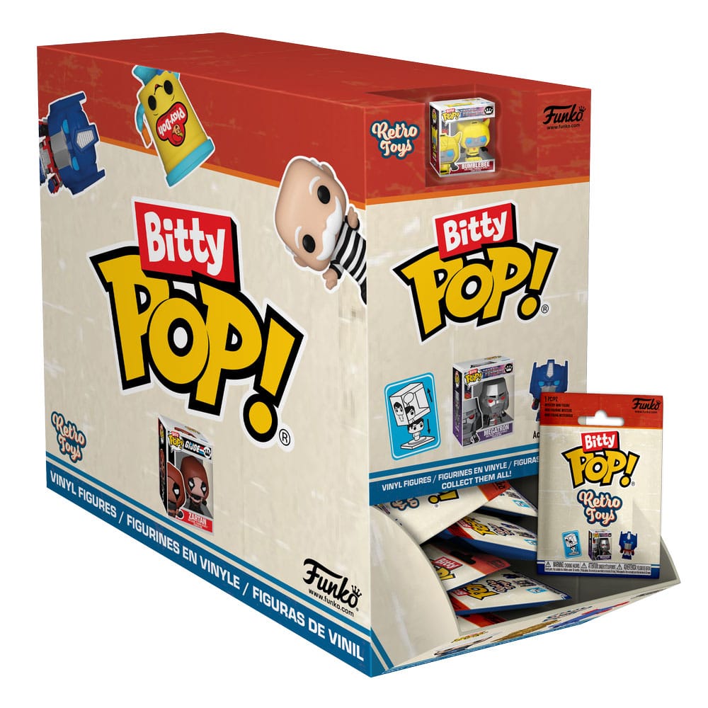 Funko Retro Toys Bitty POP Vinyl Figure Display 32 Pack 2,5 cm