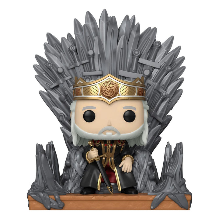 Viserys on Throne House of the Dragon Funko POP! Deluxe Vinyl Figure