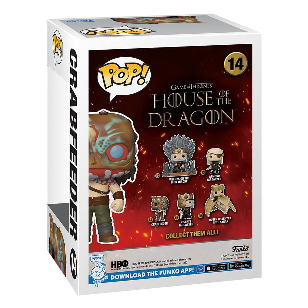 Crabfeeder House of the Dragon Funko POP! TV Vinyl Figure