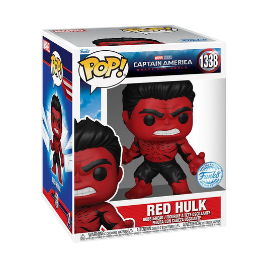 Red Hulk (Retro) Marvel Captain America Brave New World Super Sized Funko POP! Vinyl Figure
