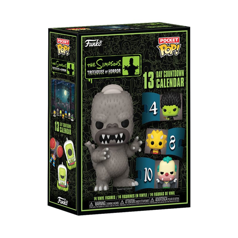 The Simpsons Treehouse of Horror 13 Day Funko Advent Calendar