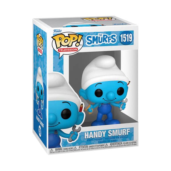 The Smurfs Handy Smurf POP TV Vinyl Figure 9 cm