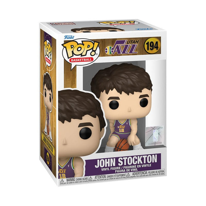 John Stockton (Rookie Season) Utah Jazz NBA Legends Funko POP! Vinyl Figure