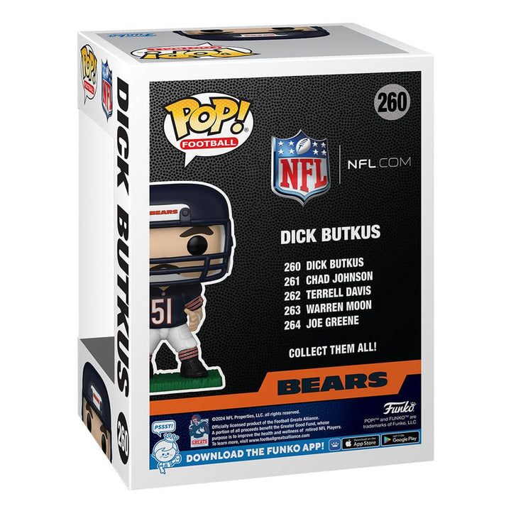 Dick Butkus NFL Chicago Bears Funko POP! Vinyl Figure