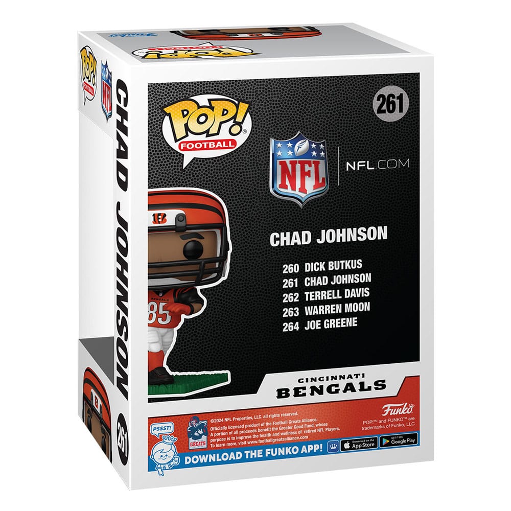 Chad Johnson NFL Cincinnati Bengals Funko POP! Vinyl Figure