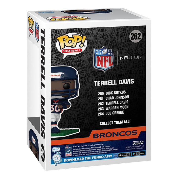 Terrell Davis NFL Denver Broncos Funko POP! Vinyl Figure