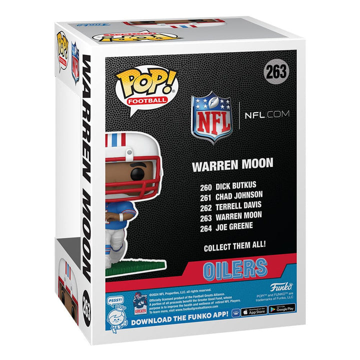 Warren Moon NFL Oilers Funko POP! Vinyl Figure