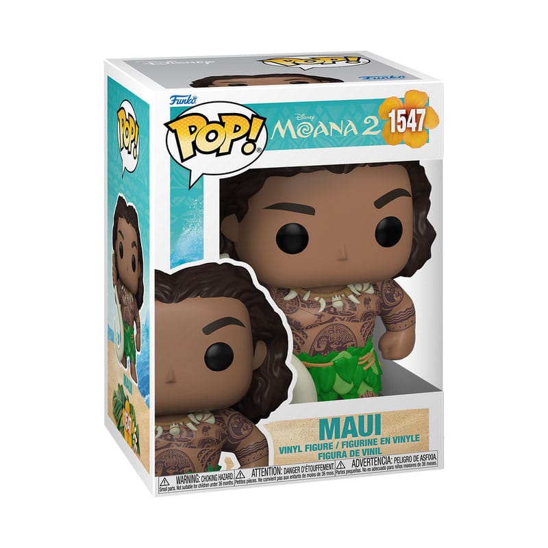 Maui with Fish Hook Disney Moana 2 Funko POP! Vinyl Figure