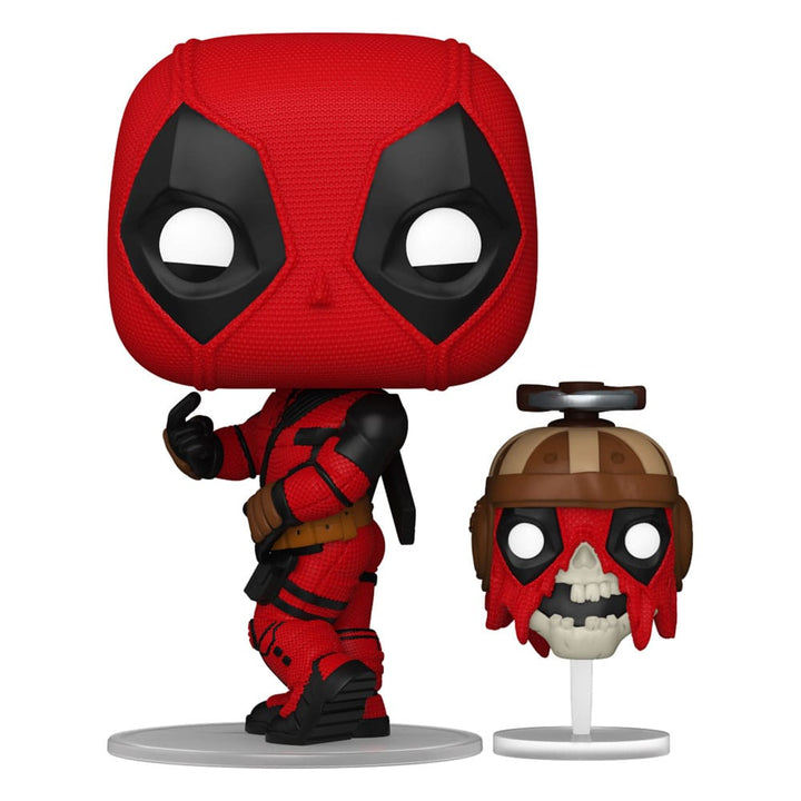 Deadpool with Headpool Marvel Deadpool & Wolverine Funko POP! Vinyl Figure