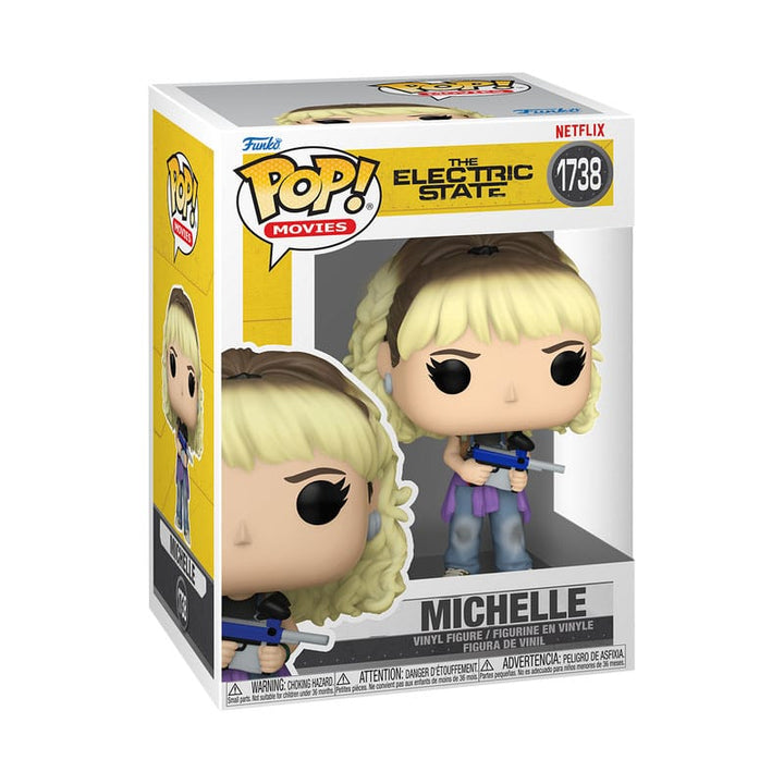 Michelle with Paintball Gun The Electric State Funko POP! Movies Vinyl Figure