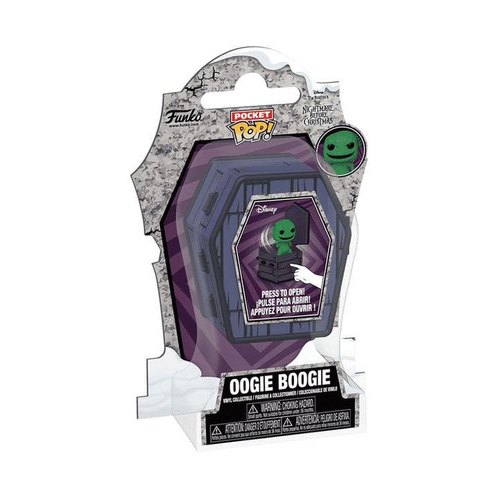 Funko Oogie Boogie The Nightmare Before Christmas Coffin Pocket POP Vinyl Figure 6 cm