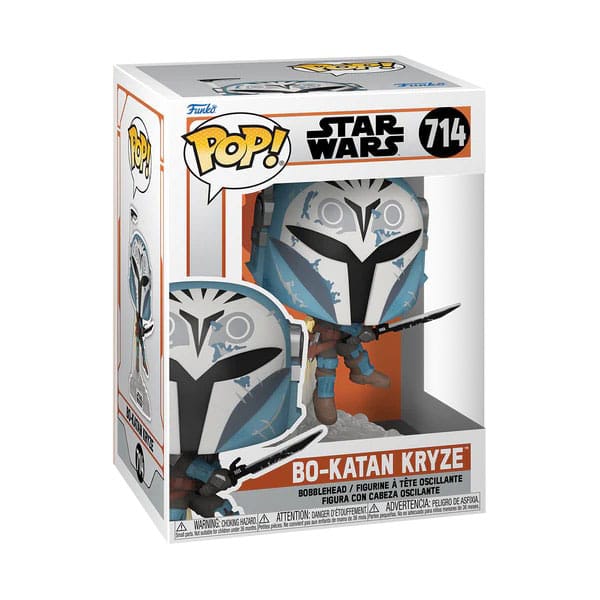 Bo-Katan with Darksaber and Jet Pack Star Wars Mandalorian Funko POP! Vinyl Figure