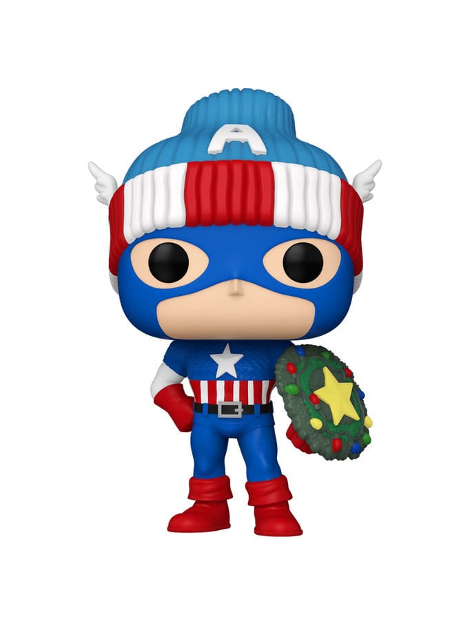 Captain America Marvel Holiday Funko POP! Vinyl Figure