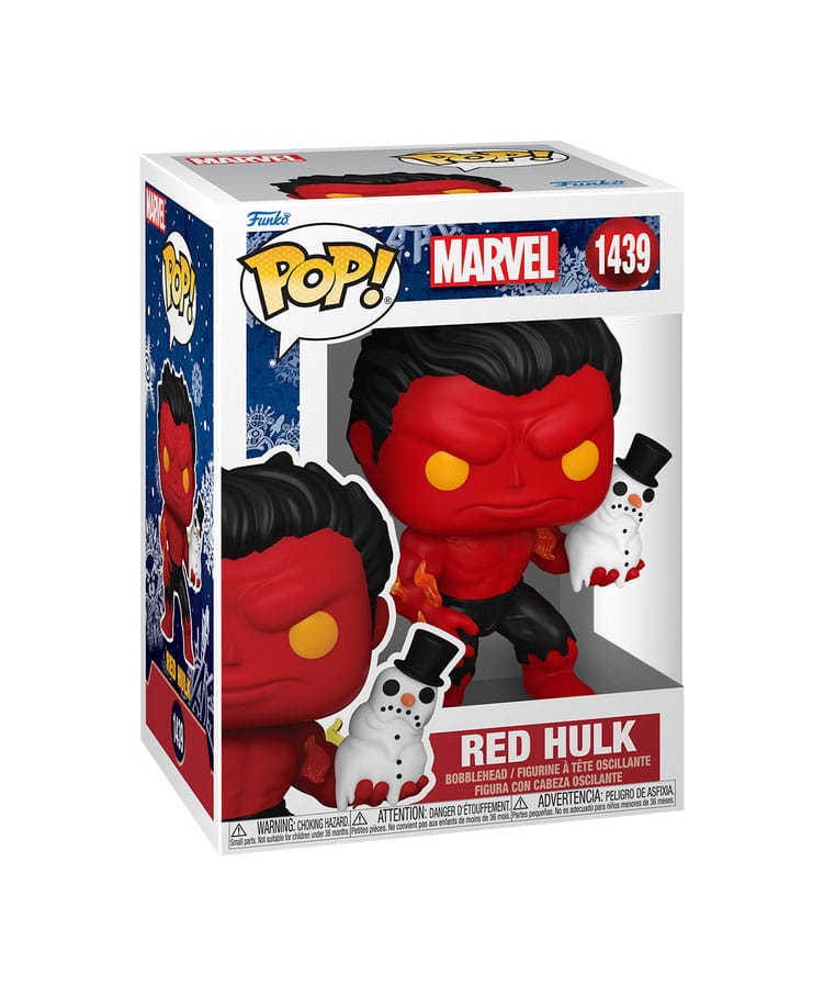 Red Hulk Marvel Holiday Funko POP! Vinyl Figure