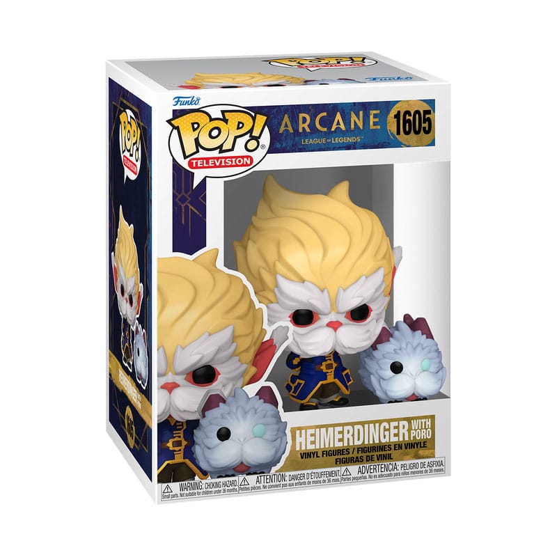 Heimerdinger with Poro Arcane League of Legends Funko POP! Vinyl Figure