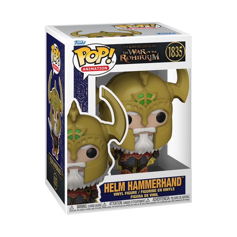 Helm Hammerhand The Lord of the Rings The War of the Rohirrim Funko POP! Vinyl Figure