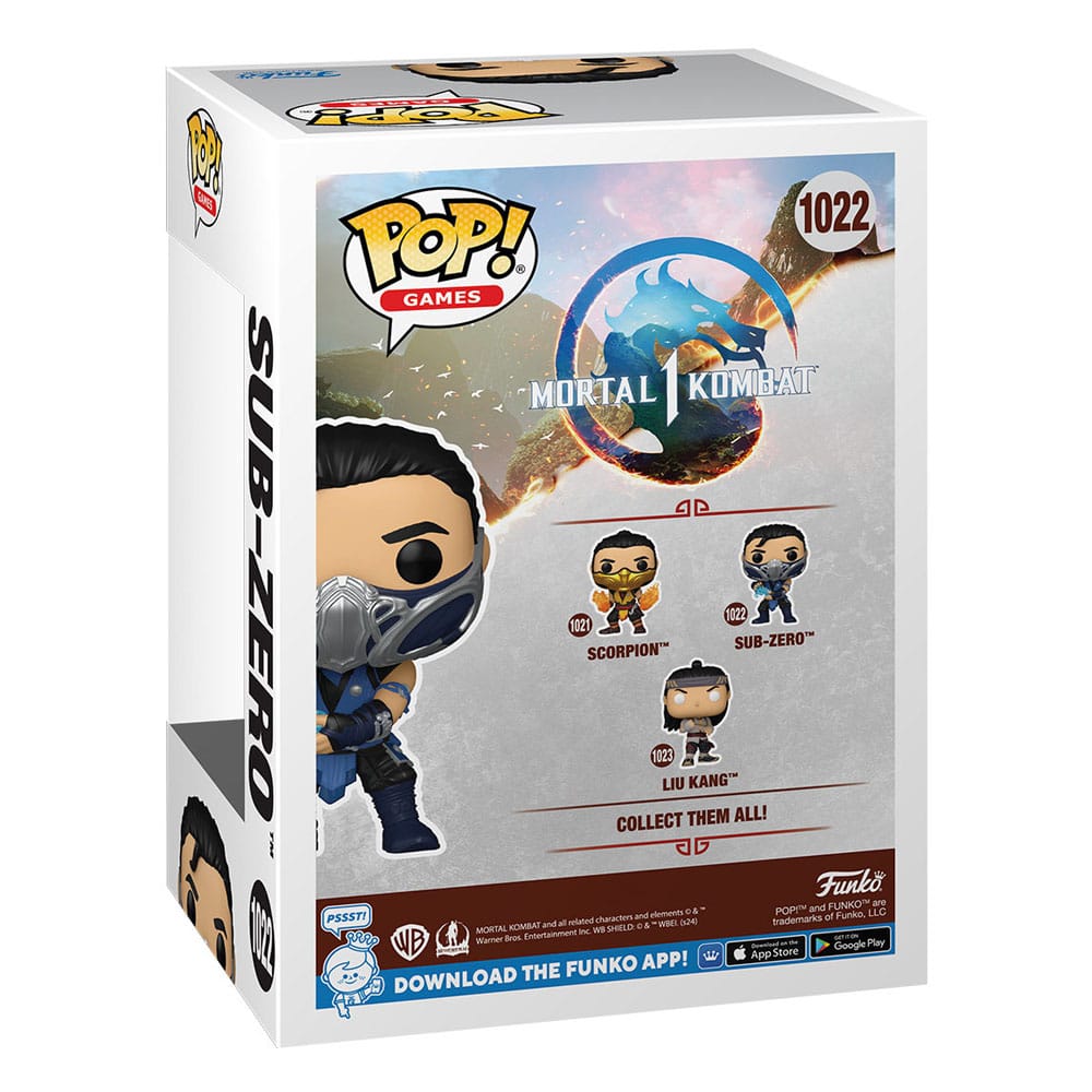 Sub-Zero Mortal Kombat Funko POP! Games Vinyl Figure