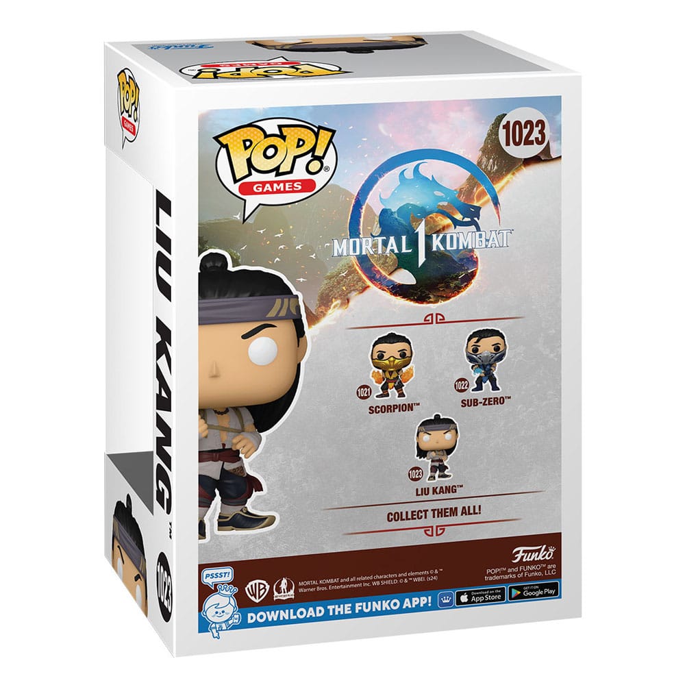 Liu Kang (God of Fire) Mortal Kombat Funko POP! Games Vinyl Figure
