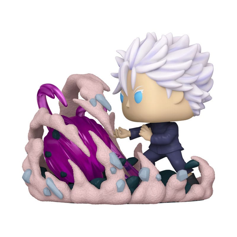 Funko Gojo Jujutsu Kaisen POP Deluxe Vinyl Figure Purple Hair 9 cm