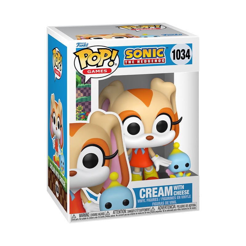 Cream with Cheese Sonic The Hedgehog Funko POP! Games Vinyl Figure