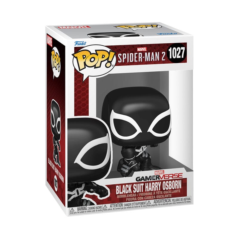Harry Osborn (Black Suit) Marvel's Spiderman 2 Funko POP! Vinyl Figure