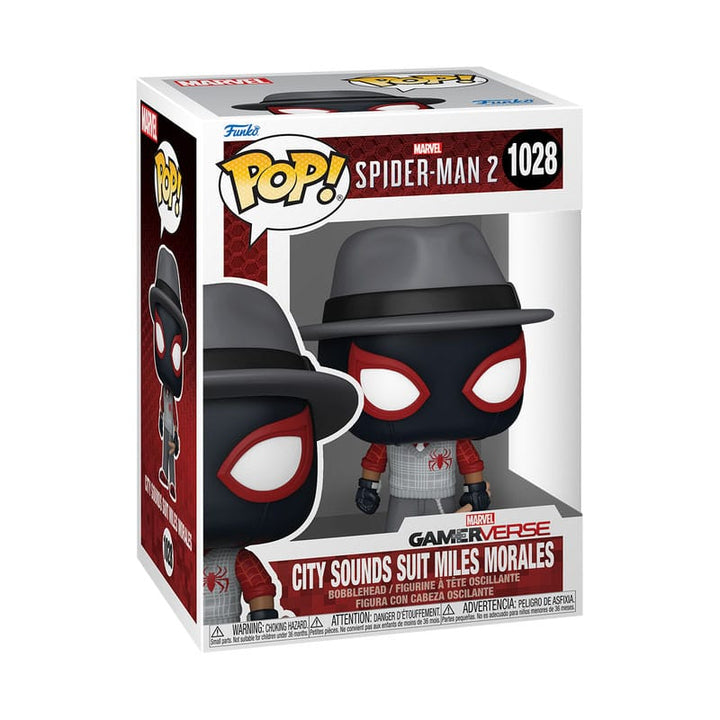 City Sounds Miles Spider-Man 2 Funko POP! Vinyl Figure