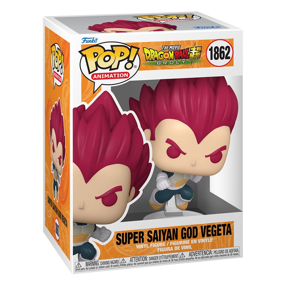 Super Saiyan God Vegeta Dragon Ball Super Broly Funko POP! Animation Vinyl Figure