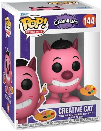 Funko Creative Cat Cranium Retro Toys POP Vinyl Figure 9 cm