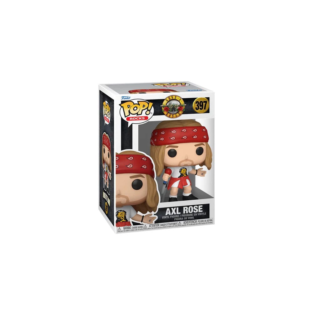 Funko Axl Rose Guns N Roses POP Rocks Vinyl Figure 1992 with Chase 9 cm Assortment
