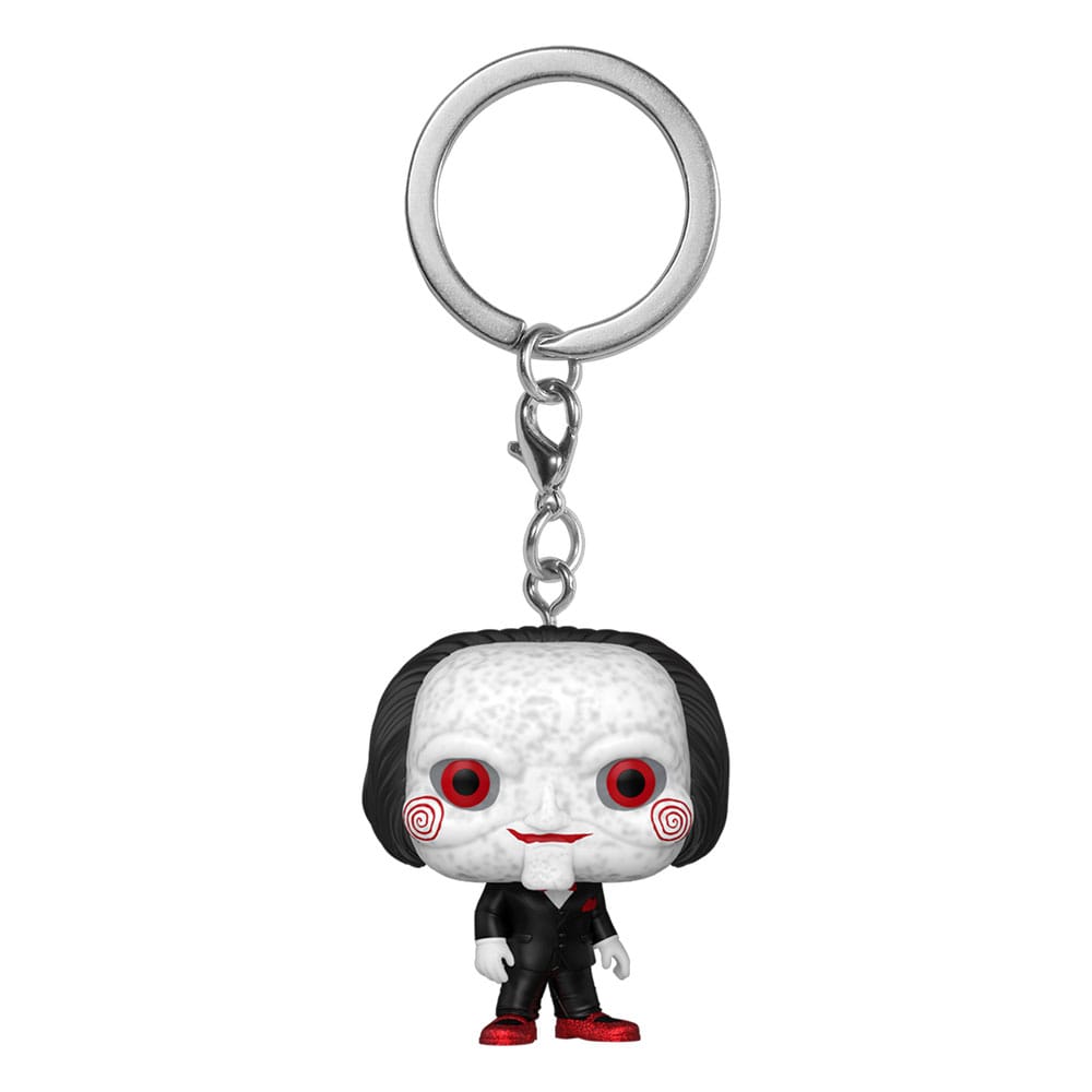 Funko Billy the Puppet Saw Pocket POP Vinyl Keychain Display 4 cm Pack of 12