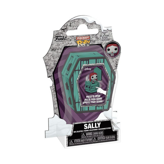 Funko Sally Sewing The Nightmare Before Christmas Coffin Pocket POP Vinyl Figure 6 cm