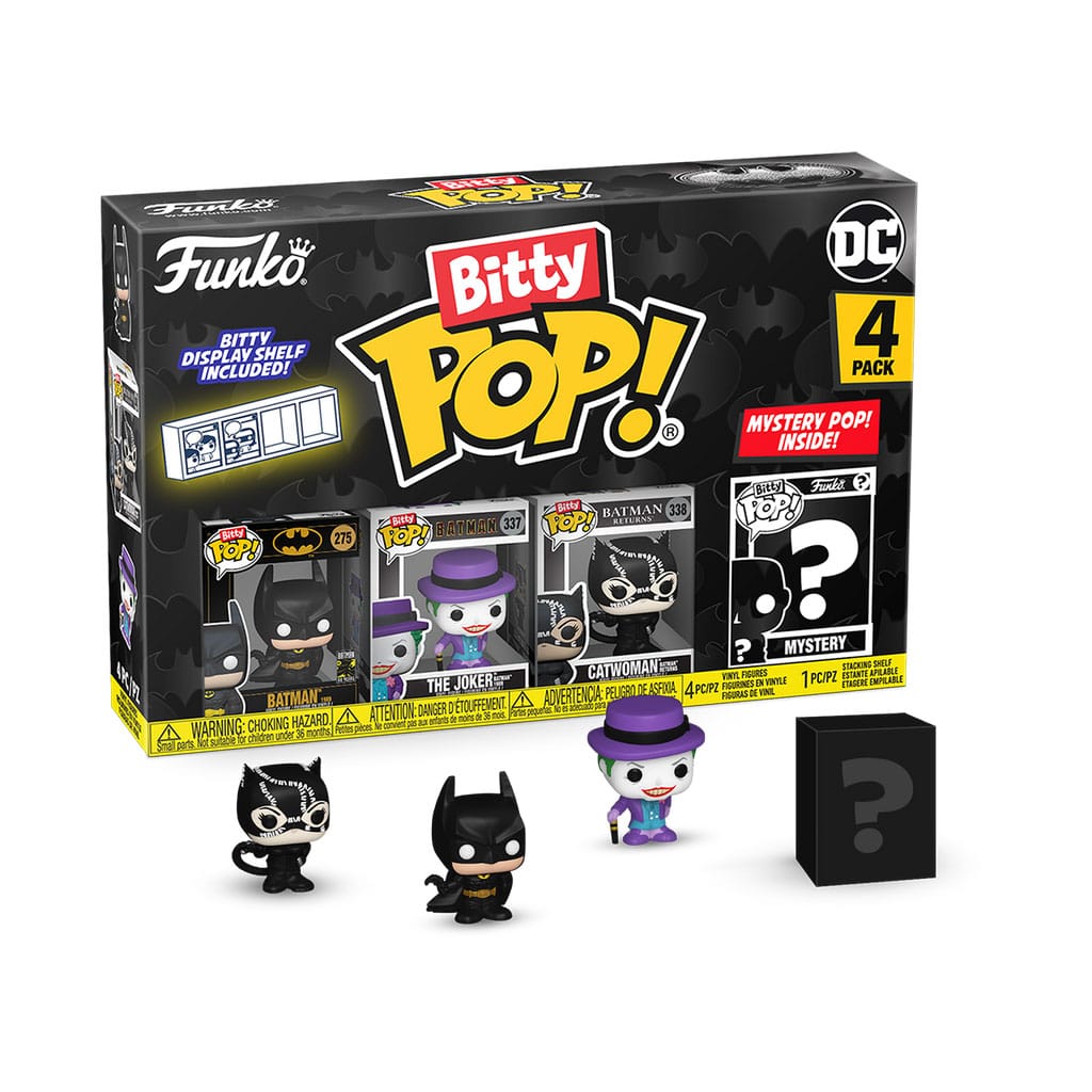 Funko Batman Batman 85th Anniversary Bitty POP! Vinyl Figure 4 Pack 2,5cm
