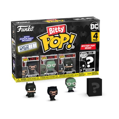 Funko Catwoman Batman 85th Anniversary Bitty POP! Vinyl Figure 4 Pack 2,5 cm