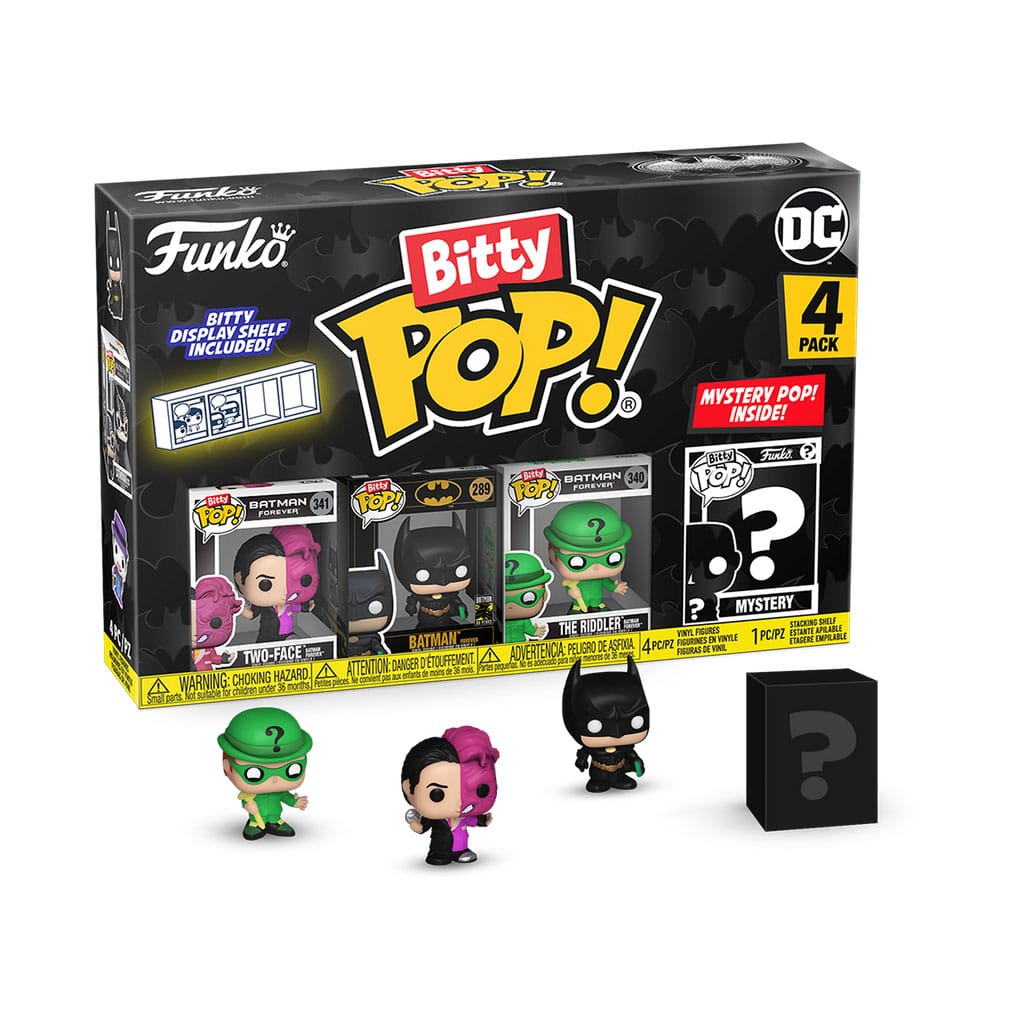 Funko Two Face Batman 85th Anniversary Bitty POP! Vinyl Figure 4 Pack 2,5 cm