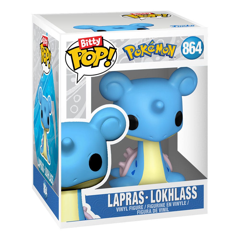 Funko Pikachu Eevee Charmander Squirtle Pokémon Bitty POP Series 2 Vinyl Figure 4 Pack