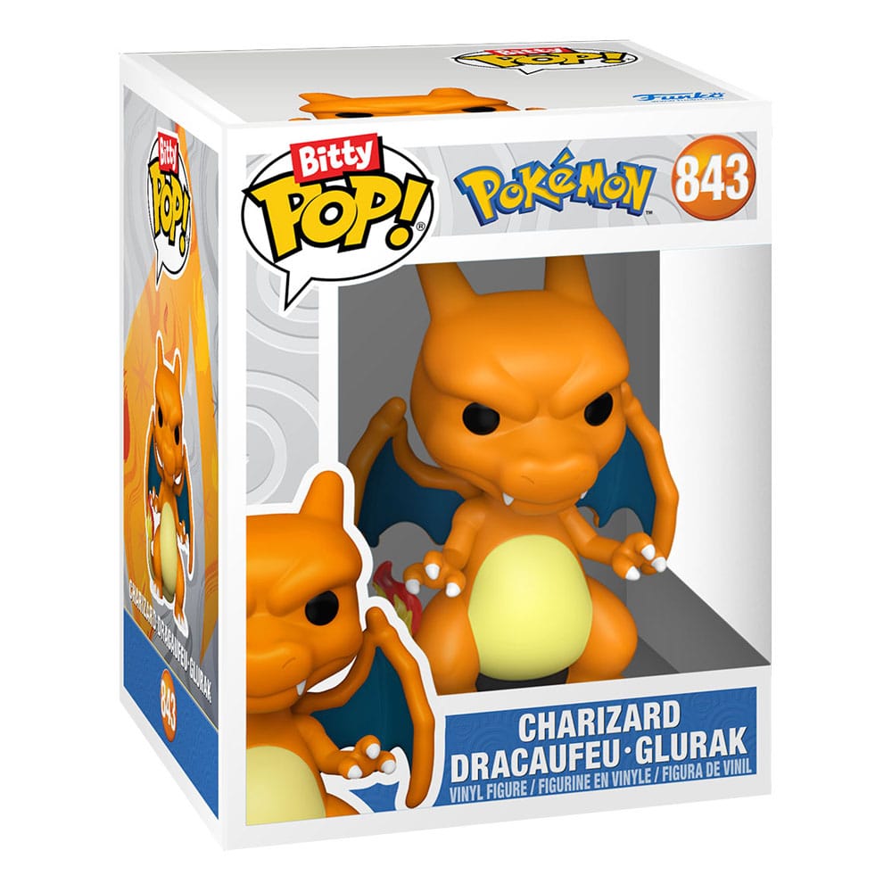 Funko Pikachu Eevee Jigglypuff Piplup Pokémon Bitty POP Series 3 Vinyl Figure 4 Pack